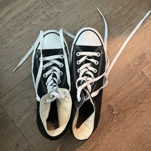 Black High Top Converse
